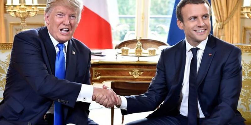 Francia y Estados Unidos preparan su Tasa Google. Trump-Macron