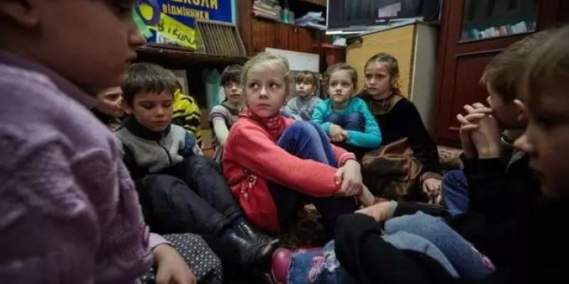 Ucrania niños y niñas