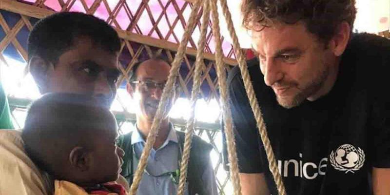 Unicef / Eurosport Pau Gasol o Sergio Ramos reclaman vacunas frente al Covid - 19 para países subdesarrollados