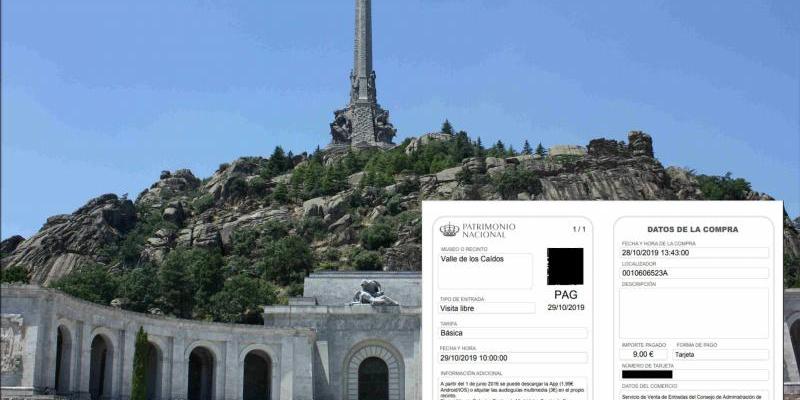 Valle de los Caídos reapertura entradas Valle de los Caídos reapertura entradas