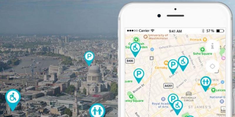 La app WheelMate permite localizar aseos y aparcamientos accesibles WheelMate, la app para encontrar aseos y aparcamientos accesibles