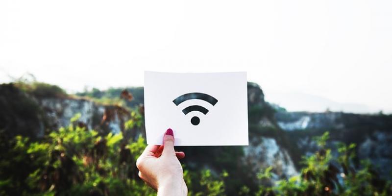 Red WiFi gratis, foto de pixabay