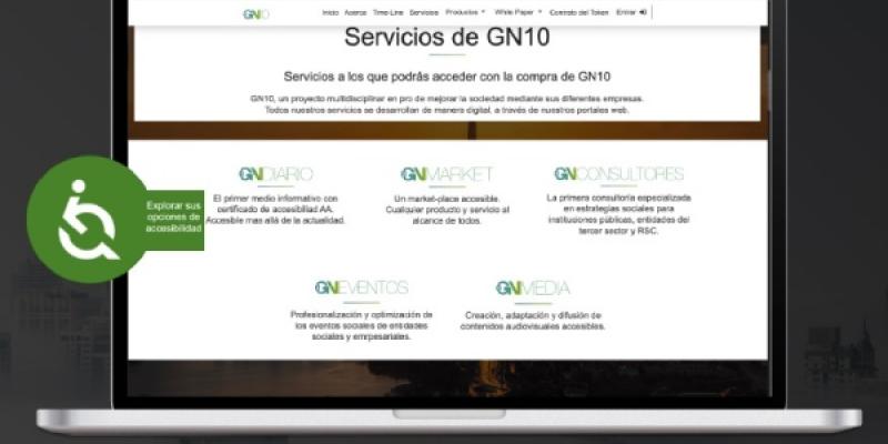 La accesibilidad es el primer paso Accesibilidad en todo el ecosistema GN10