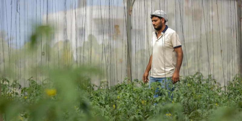 Imagen de un agricultor/Acción contra el Hambre Acción contra el Hambre apoya a los agricultores