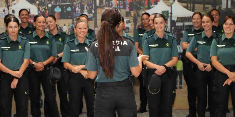 Imagen de mujeres de la Guardia Civil/Ultima Hora Los casos de acoso sexual tienen un fin en las mujeres