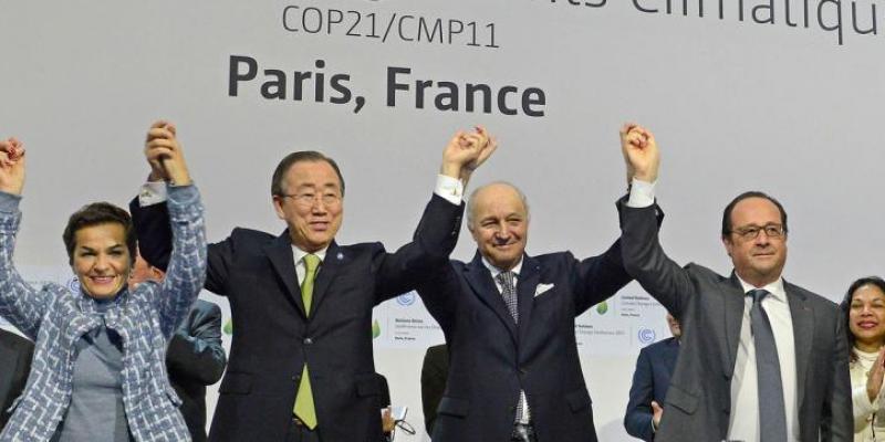 Acuerdo de París/ Cmnucc Líderes de la cumbre del Acuerdo de París en 2015