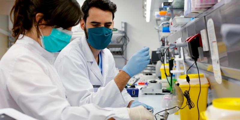 ADN contra la ceguera Laboratorio de IMO Grupo Miranza | Foto: IMO Grupo Miranza - Servimedia