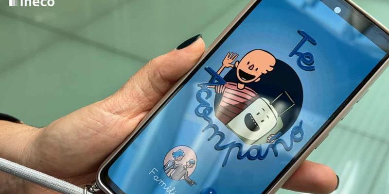 Imagen de la aplicación TEAcompaño, de Aena/Diario de Sevilla TEAcompaño, la app de Aena para las personas con autismo