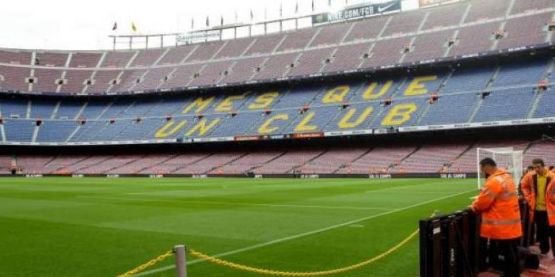 El Camp Nou, vacío. GTRES