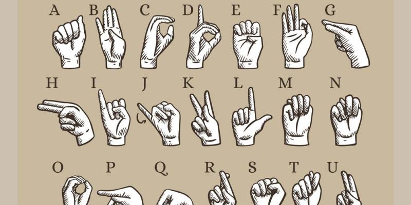 Alfabeto en lengua de signos 