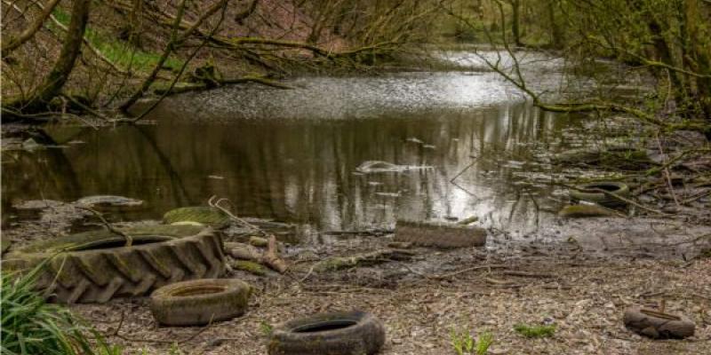 Un río de Reino Unido altamente contaminado