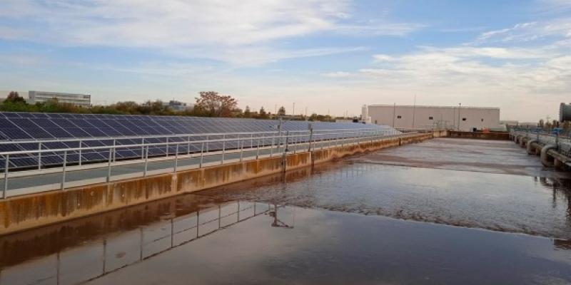 EDAR Arroyo Culebro Cuenca Media Alta, donde se construirá la planta de hidrógeno verde