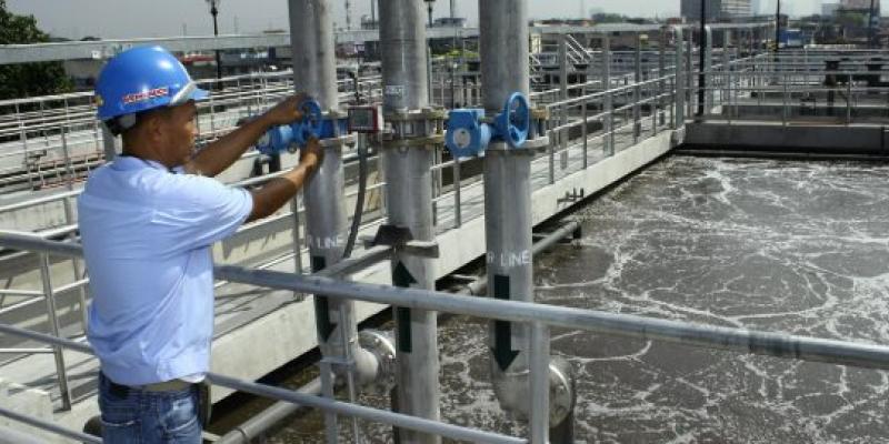Técnico en las aguas residuales/ World Bank Aguas residuales