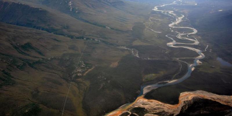 Imagen de un río/El Diario Por qué son naranjas los ríos de Alaska