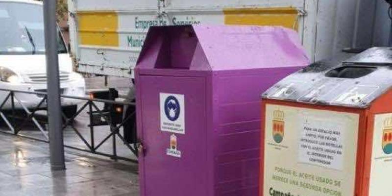 Alcorcón estrena cinco contenedores para el depósito de mascarillas