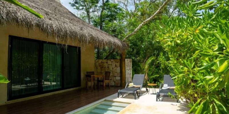 Imagen del hotel Aldea Cobá, México Aldea Cobá es uno de los hoteles más demandados del Caribe