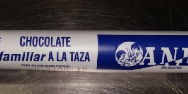 Imagen de uno de los productos de chocolate afectados | Foto de la Aesan Imagen del chocolate Andreu
