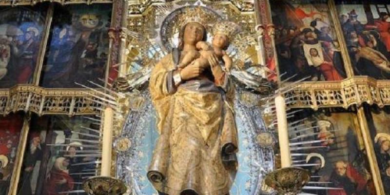 La Virgen de la Almudena / Servimedia La Virgen de la Almudena cumple 75 años desde su coronación canónica