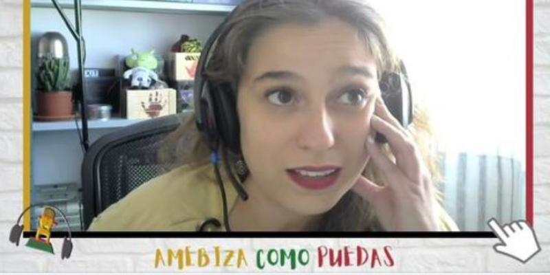 Captura de pantalla de un podcast de Amebiza como puedas