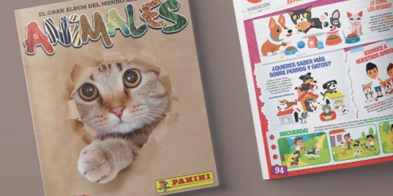 Los animales abandonados cuentan con el apoyo de Affinity y Panini/ Affinity Animales abandonados