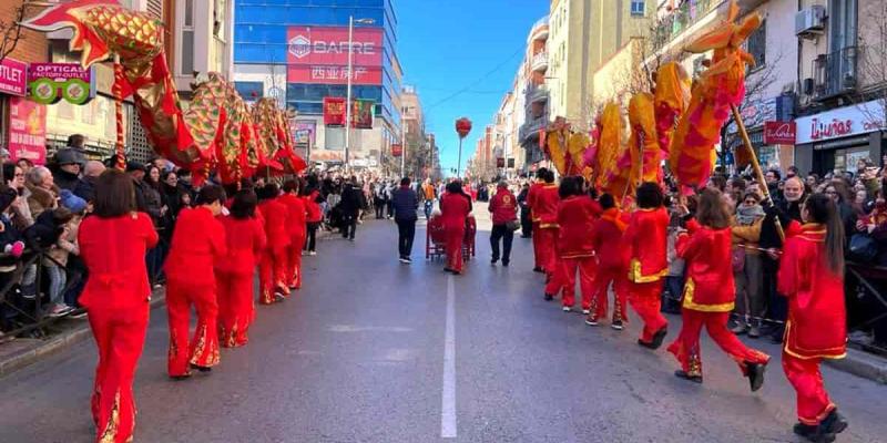 Imagen de la celebración del Año Nuevo chino/elDiario.es Celebración del Año Nuevo chino