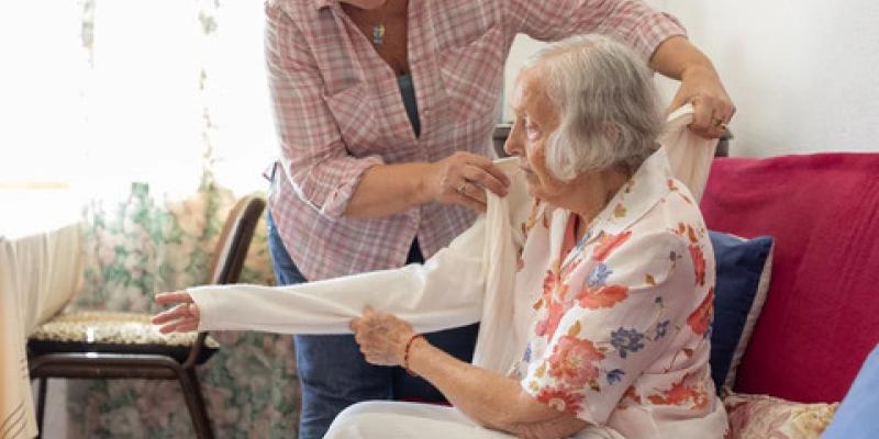 Asistencia personal para las personas mayores