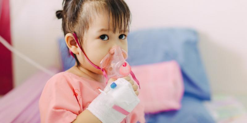 Cuatro millones de niños sufren asma por la contaminación. asma