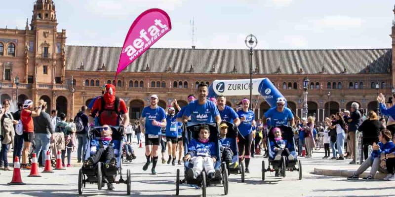 Maratón en Sevilla por la ataxia telangiectasia