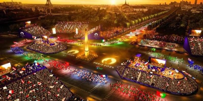 Recreación de la ceremonia de inauguración de los Juegos Paralímpicos de París 2024 | Imagen de París 2024 Recreación de la ceremonia de inauguración de los Juegos Paralímpicos de París 2024