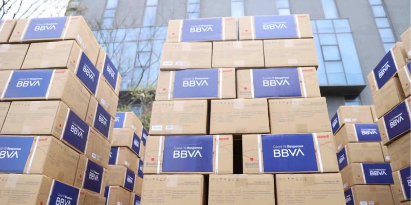 Más de 3,5 millones de personas en 10 países se benefician de las ayudas sociales de BBVA frente a la Covid-19