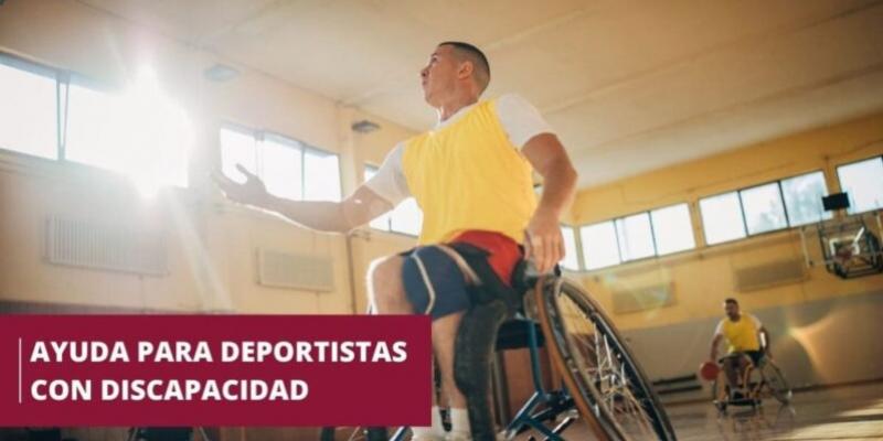 Deportista con discapacidad