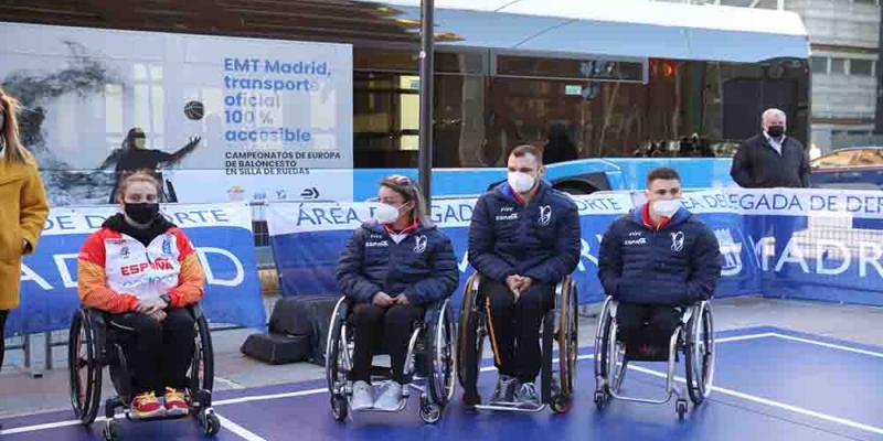Baloncesto en silla / Ayuntamiento de Madrid El Europeo de Baloncesto en silla comienza el 4 de diciembre