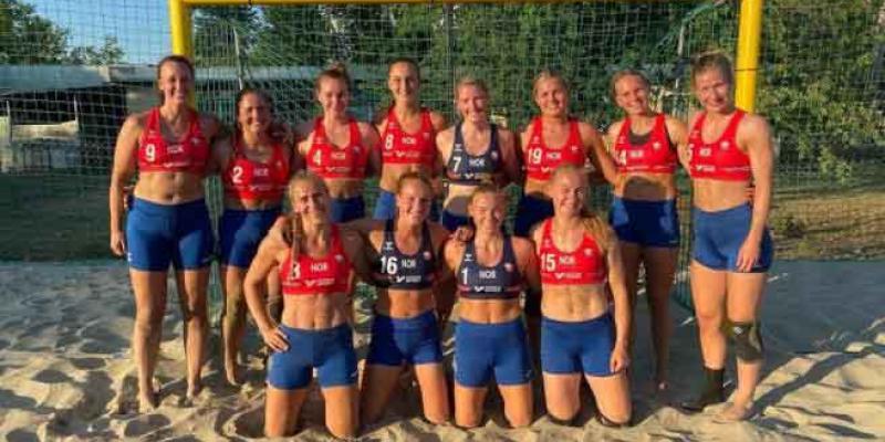 Noruega gana la batalla del balonmano playa