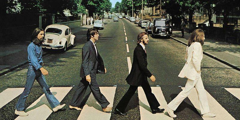 Los Beatles en Abby Road - Iain Macmillan Los Beatles