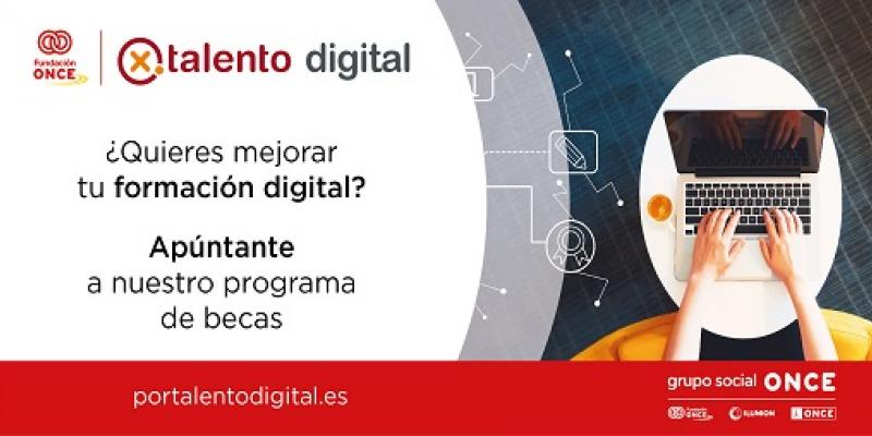 Nuevo programa de becas ‘Por Talento Digital’ para personas con discapacidad. Nuevo programa de becas ‘Por Talento Digital’ para personas con discapacidad.
