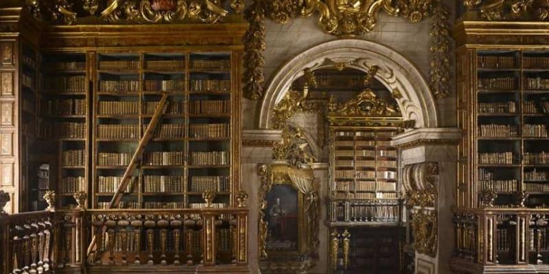 Imagen de la Biblioteca Joanina, Portugal/Hotel Oslo Coimbra Las bibliotecas más conocidas del mundo