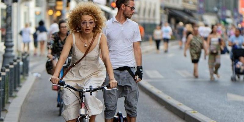 Ir en bicicleta al trabajo