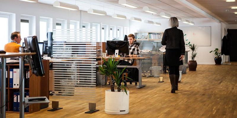 Trabajadores en una oficina Imagen de unos trabajadores en Pixabay