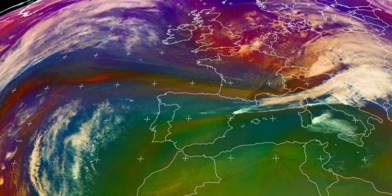 Llega la borrasca Hervé, que pone fin al veranillo de invierno La borrasca Hervé