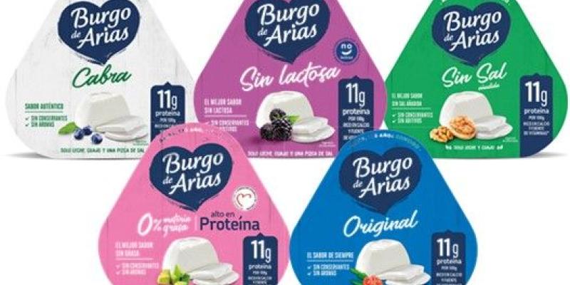 Nueva imagen de los envases de Burgo de Arias | Foto de Burgo de Arias Nueva imagen de los envases de Burgo de Arias