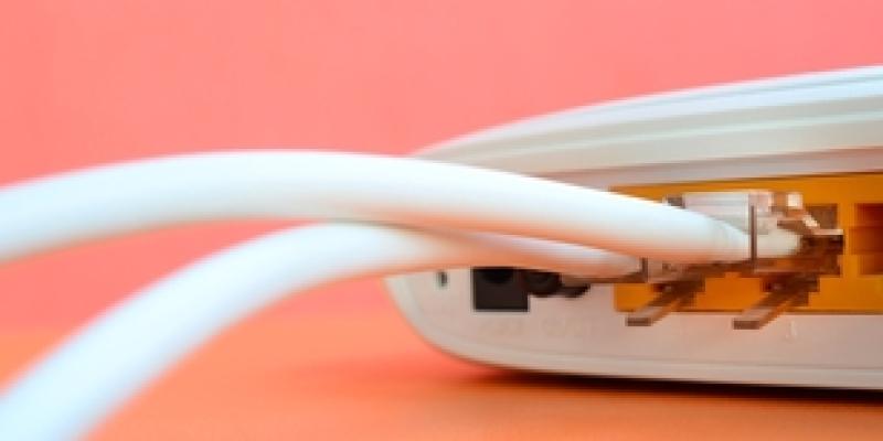 Imagen de un ADSL/envatoelements Red de cables submarinos de Internet