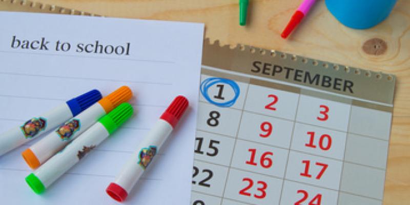 Imagen de un calendario/Envatoelements Calendario escolar 2025-2026