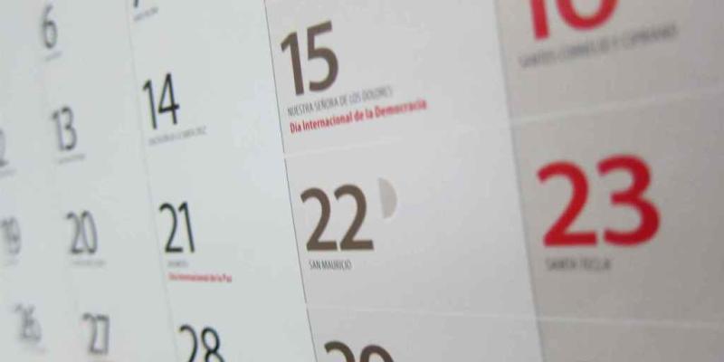 Así es el calendario laboral del 2023