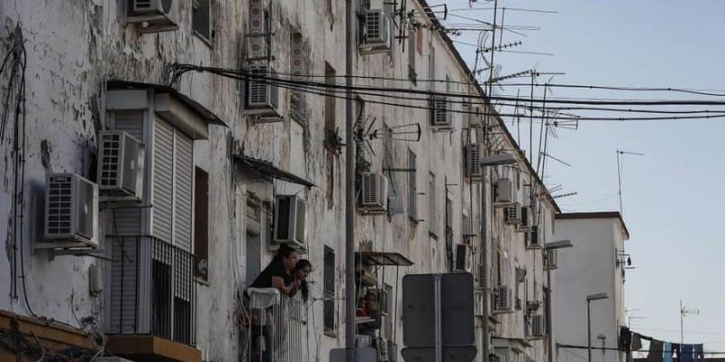 Imagen de un barrio/El Diario El calor se ceba con los barrios pobres