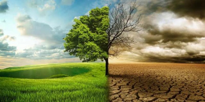 Imagen de una representación del cambio climático/EQA Group Conceptos del cambio climático