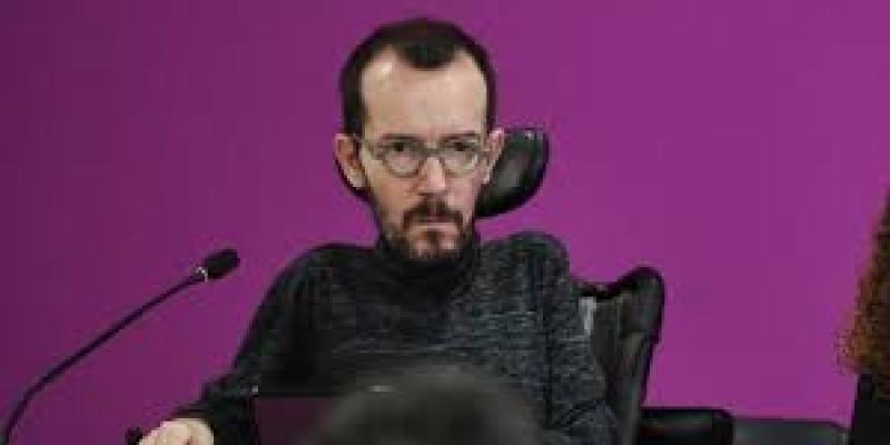 Echenique muestra su preocupación por el cambio climático y critica a RTVE Pablo Echenique/ICSH