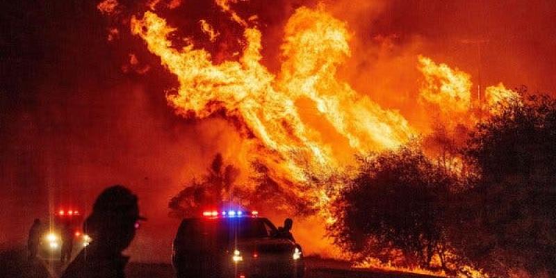 Cambio climático y los efectos del incendio de California 