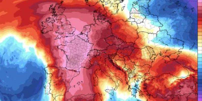Muertes por el calor causado por el cambio climático en Europa. Calor extremo causado por el cambio climático en Europa