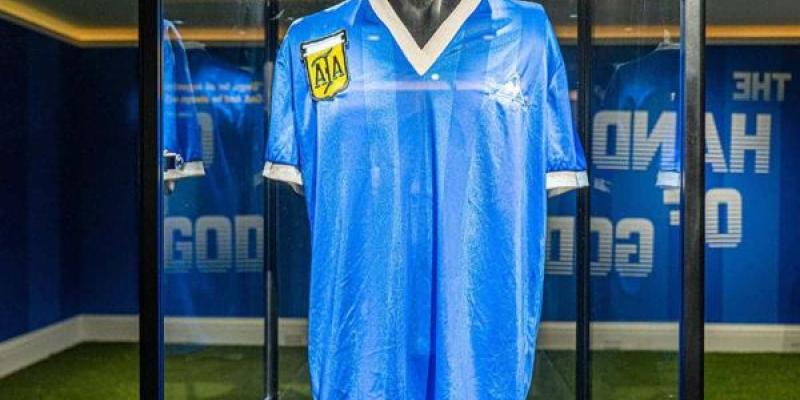 Camiseta mano de Dios Maradona