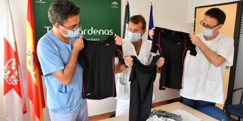 Camisetas tecnológicas para frenar el COVID-19. Foto: EFE Las camisetas tecnológicas contra el coronavirus fabricadas en Almería
